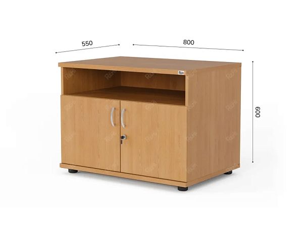 ЛАЙТ / LIGHT RLG018-80x45 Тумба под оргтехнику 80x55x60 Бук - Вид 3