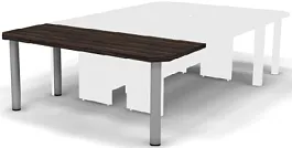 АККОРД / ACCORD RACR011 Элемент конфернц стола (без опор) 700х1755х750 Дуб Термо - Фото предпросмотра