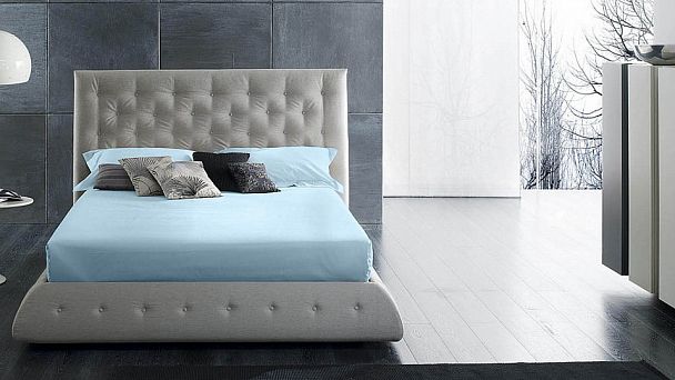 Простыня на резинке (90x200x25 см) Satin Luxe - Вид 1