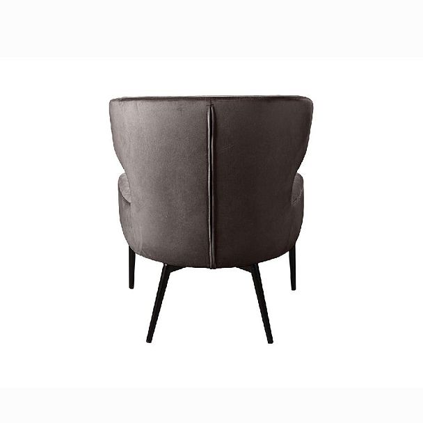 Кресло Richard ромб, бархат антрацит 14 - Вид 5