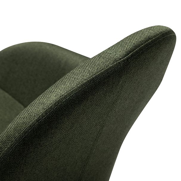 Кресло Бар.Kent тёмно-зеленый/черный - Вид 6