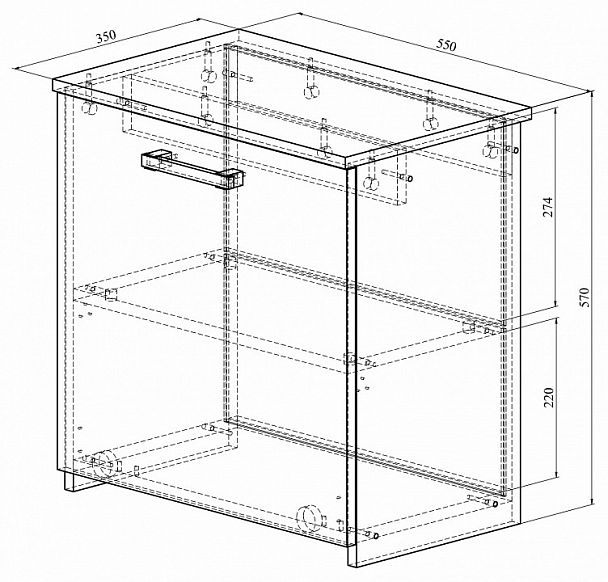 Тумба Агата АТ-10 - Вид 4