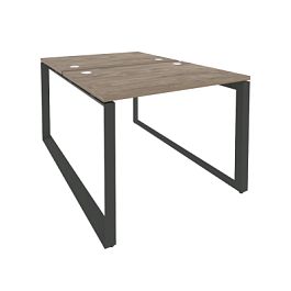 Onix Рабочая станция на О-образном м/к O.MO-D.RS-2.1.7 Тиквуд темный/Антрацит металл 980*1475*750 - Фото предпросмотра