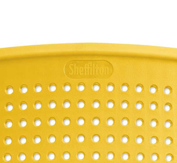 Стул Sheffilton SHT-S85PB-1 желтый/желтый/черный муар - Вид 4