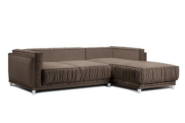 Диван угловой «Бали», коричневый - Вид 4
