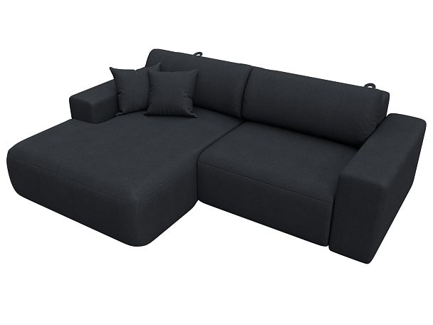 Диван угловой Лига-036 НПБ Классик левый угол Велюр серый - Вид 5