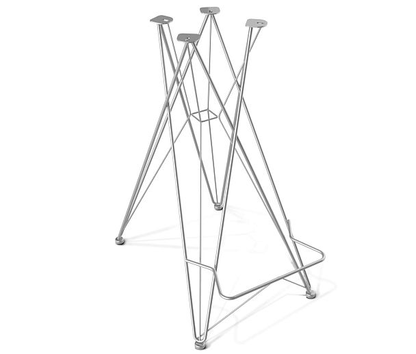 Стул барный Sheffilton SHT-ST33/S66 угольно-серый/хром лак - Вид 9