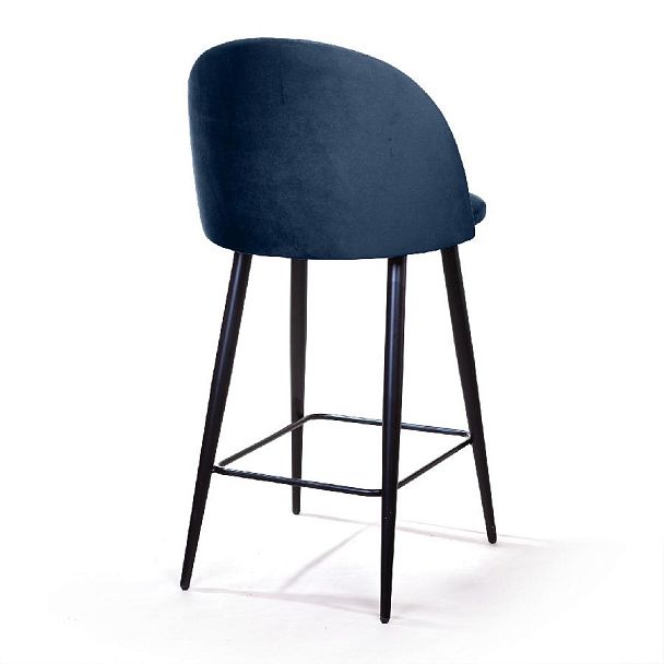 Стул полубарный Thomas, бархат синий 29 - Вид 7