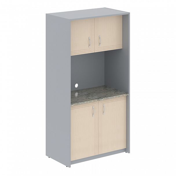 Офисная мини кухня SCB 120.2MT бук тиара - Вид 1