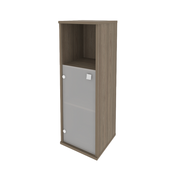 Style Шкаф средний узкий левый Л.СУ-2.2 (L) Вяз 412*410*1215 - Вид 1