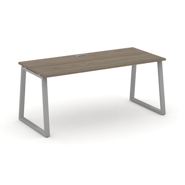 Style Project Direct Direct Стол письменный SN-6T1.SR-014.M Вяз Благородный/Металл Серый 1580*700*750 - Вид 1