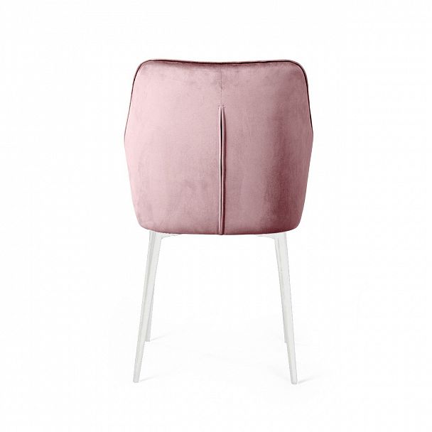 Стул Berg, бархат 17 / белый конус - Вид 3