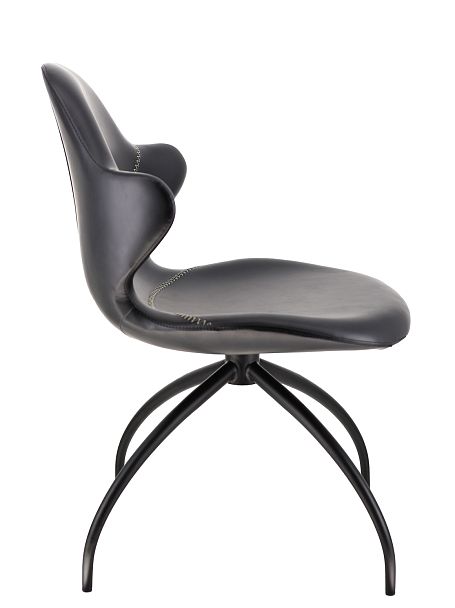 Обеденное кресло Everprof Paradise (Парадайз) Экокожа Черный - Вид 3