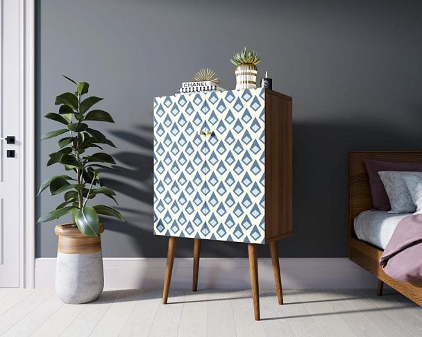 Комод на высоких ножках Berber 13 принт арт BB09/Print_13 - Вид 3