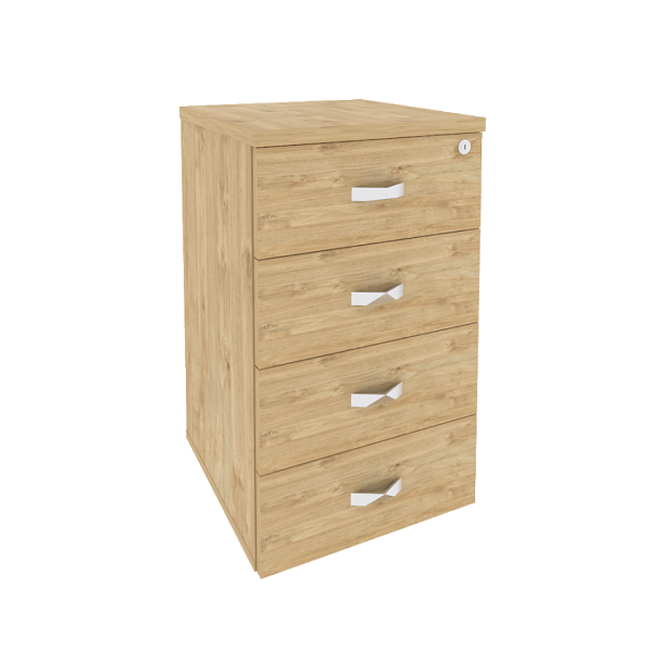 Onix Тумба приставная O.TP-4 Тиквуд светлый 432*460*750 - Вид 1