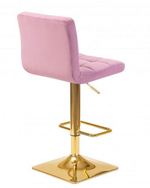 Стул барный DOBRIN GOLDIE (пудрово-сиреневый велюр (MJ9-52)) - Вид 4