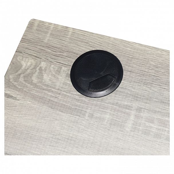 Стол на металлокаркасе BRABIX "LOFT CD-006", 1200х500х730 мм, 2 полки, цвет дуб антик, 641225 - Вид 6