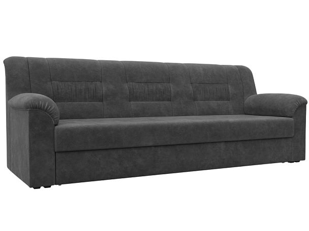Диван прямой Карелия Велюр серый - Вид 1