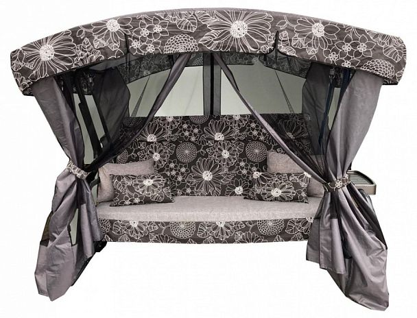 Качели с тентом трехместные Ранго Премиум - Вид 1