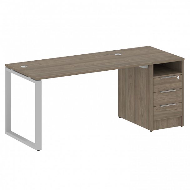 Рабочая станция "Metal System" БО.РС-СТП -1.3 вяз/серый - Вид 1