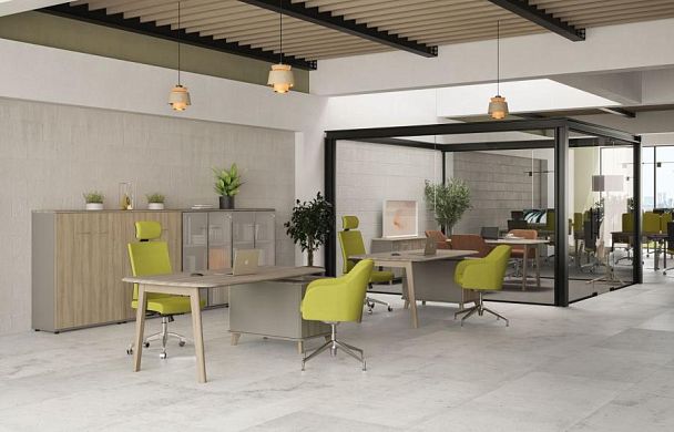 Стол для переговоров прямоугольный WOOD Time wood ТМ В2 152 ВЛ мокко премиум - Вид 2