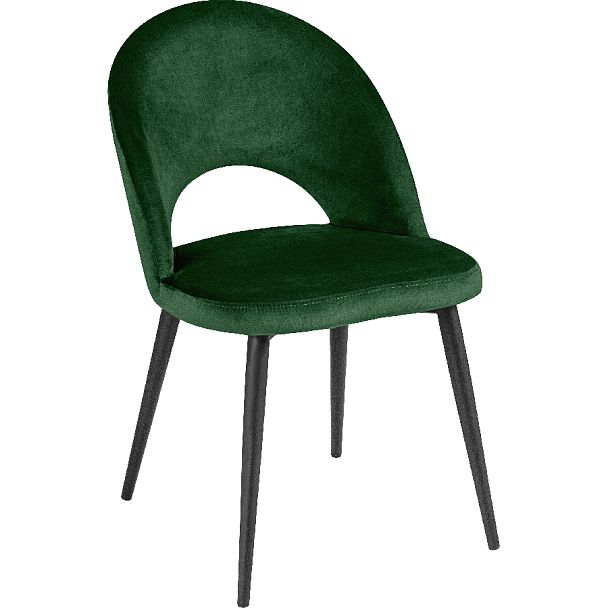 Комплект кухонных стульев Рэди зеленый велюр/черный, 2 шт. - Вид 3