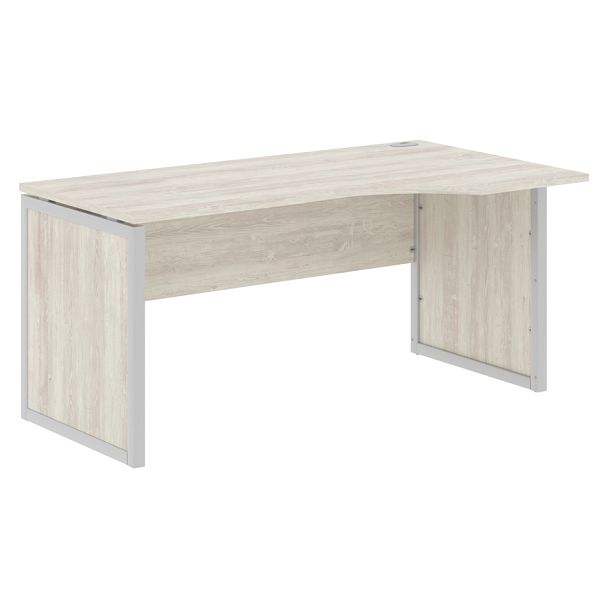 Стол эргономичный XQPCET 169(R) Сосна Эдмонт/Алюминий 1600х900х750 XTEN-QP - Вид 1