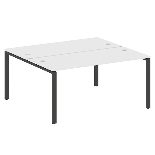 Metal System Р. ст. на П-образном м/к БП.РАС-СП-2.4 Белый/Антрацит металл 1600*1475*750 - Вид 1