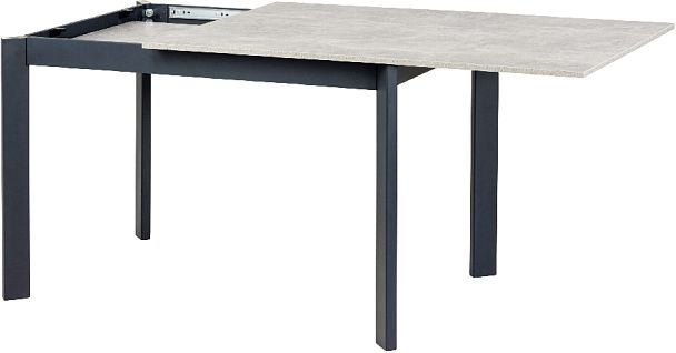 Стол деревянный кухонный раскладной Стил 120(170)*80 Бетон/Серый - Вид 5
