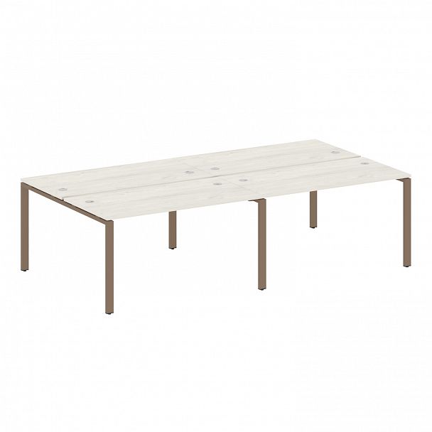 Рабочая станция "Metal System" БП.СМ-4.3 дуб наварра/мокко - Вид 1