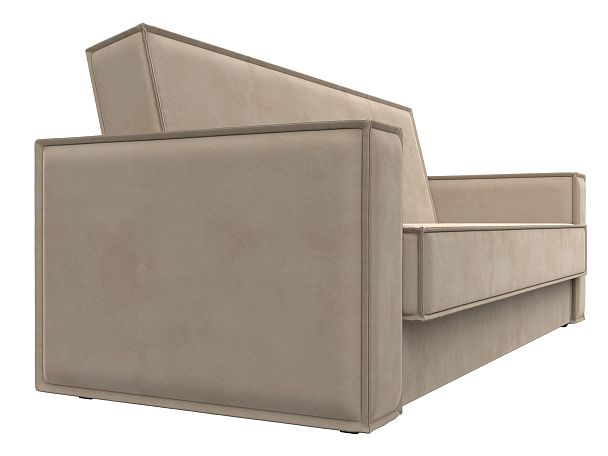 Диван-книжка Куба Велюр бежевый - Вид 3