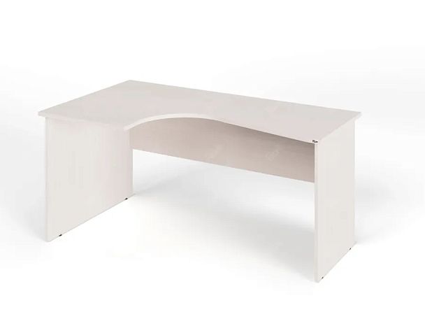 ЛАЙТ / LIGHT RLG005-16x11L Угловой стол 160x110x75 Дуб Молочный - Вид 1