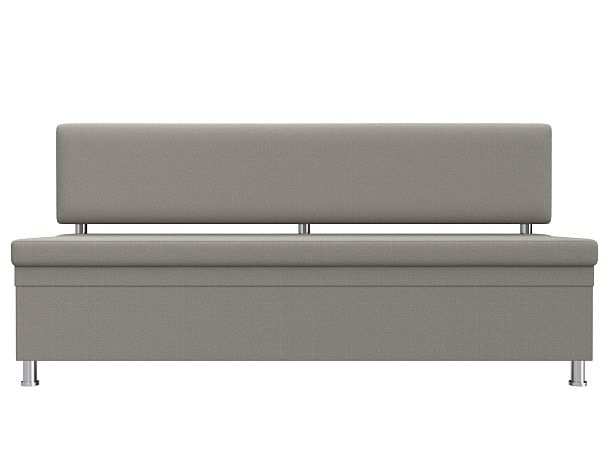 Диван кухонный прямой Стайл Рогожка бежевый - Вид 2