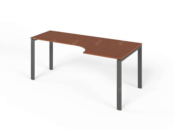 ЛАЙТ / LIGHT RLG016-16x9R Угловой стол 180x90x75 Орех Итальянский - Вид 1