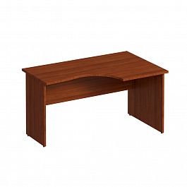 Стол эргономичный правый "Комфорт" К 122 французский орех - Фото предпросмотра