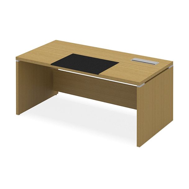 Стол руководителя. "Столы руководителя деревянные"  ПК-АТШМ-СТ180Х90П/Д-В2-926 дуб скальный - Вид 1