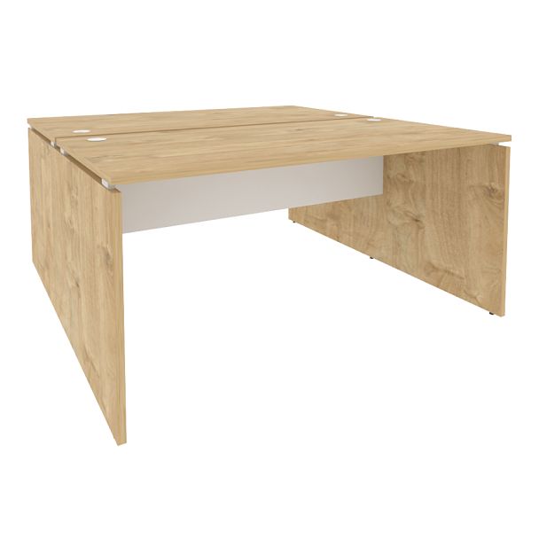 Onix Рабочая станция O.D.RS-2.4.8 Тиквуд светлый/Белый бриллиант 1580*1635*750 - Вид 1