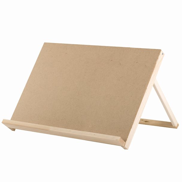 Мольберт-планшет настольный из липы А2, 42х60х36 см, BRAUBERG ART DEBUT, 192339 - Вид 1