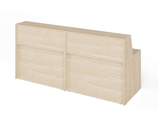 ЛАЙТ / LIGHT RLG074 Двойной ресепшн 240x80x115 Дуб Сонома - Вид 1