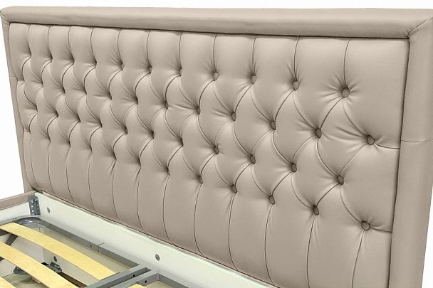 Кровать «Флоренция» 180 бежевая - Вид 2