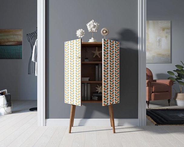 Комод на высоких ножках Berber принт 23 арт BB09/Print_23 - Вид 2