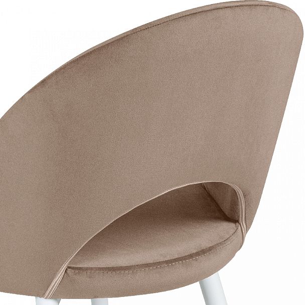 Комплект кухонных стульев Рэди латте велюр/белый, 4 шт. - Вид 10