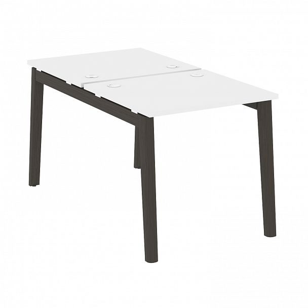 Рабочая станция "Onix wood" OW.D.RS-2.0.7 белый/дуб темный - Вид 1