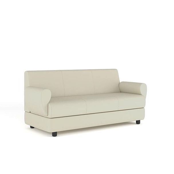 Диван 3-местный Матрикс экокожа светло-бежевая CN1112 - Вид 1