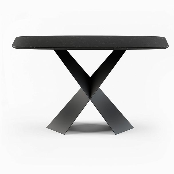 Консоль Tyler 130 керамика матовая, черная - Вид 3