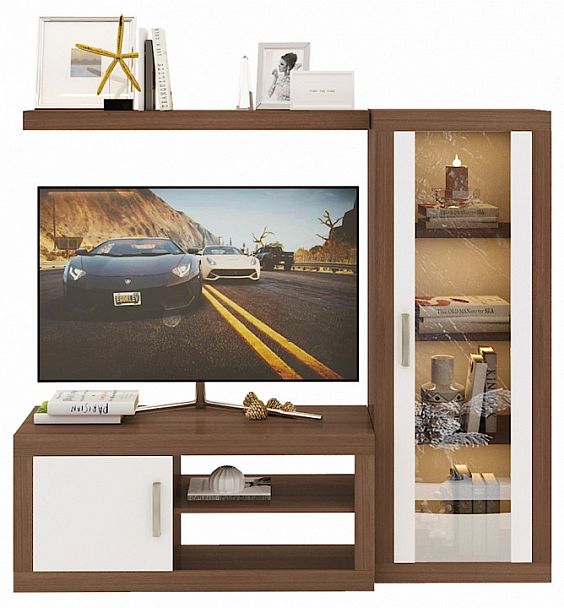 Набор для гостиной Toivo ТОЙ-ГСТ 13 Белый/Шамони - Вид 1