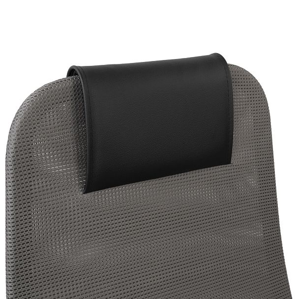 Кресло BRABIX PREMIUM "Ultimate EX-800" пластик, плотная двойная сетка Х2, черное/серое, 532915 - Вид 9