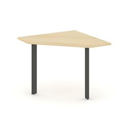 Style Project Next Угловой элемент переговорного стола SN-59.UPRG-001 Акация Лорка/Металл Антрацит 980*980*750 - Фото предпросмотра