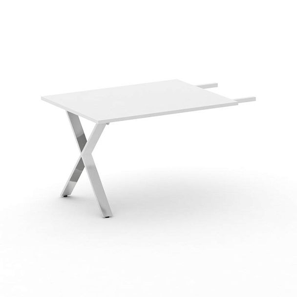 Cross Брифинг-приставка CRF.BR-2 Белый F/Нерж. Сталь 1200*900*750 - Вид 1