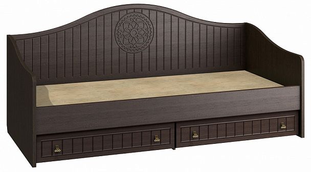 Кровать односпальная Монблан МБ-64К - Вид 2